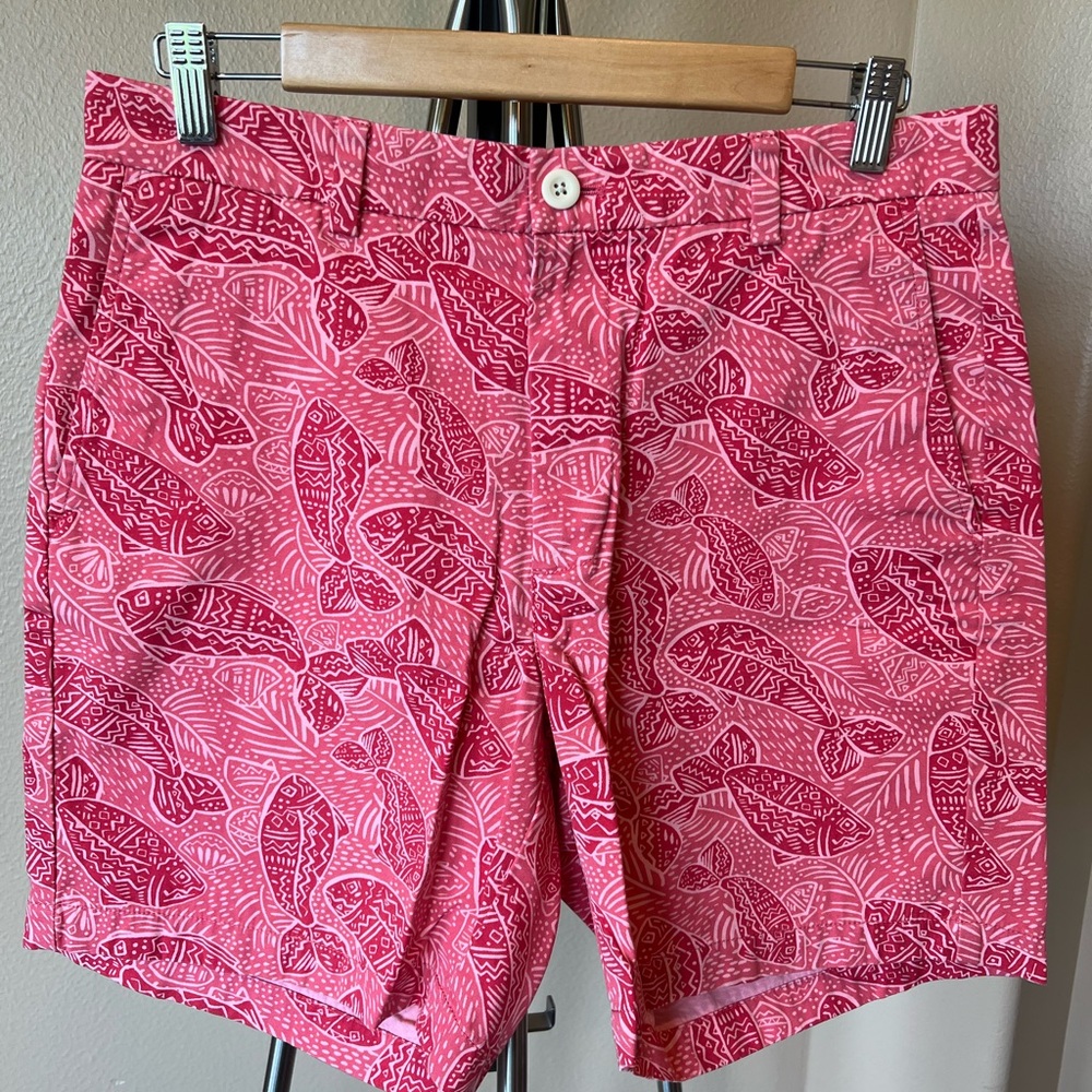 Vineyard Vines Pink Flat Front Shorts